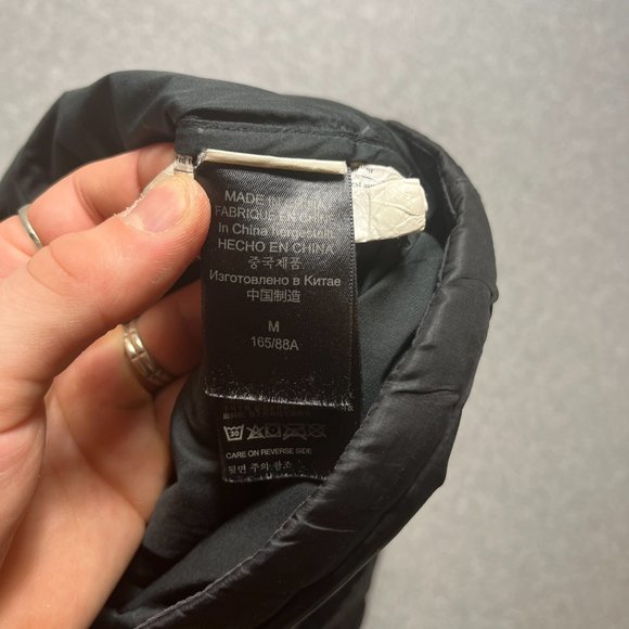 Marmot Jacket Womens Medium Black Puffer Full Zip 700 Fill Goose Down - Picture 12 of 14